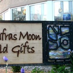 Sassafras Moon World Gifts - Come inside!  Gift wrapping, coffee samples, and smiles are always free!
