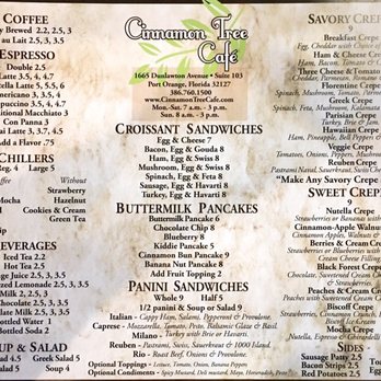 Cinnamon Tree Cafe - Creperies Near Me - Port Orange, Florida