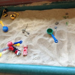 Bartlett Nature Center - Sand pit