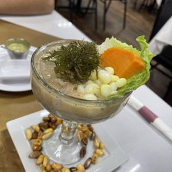 Cuzco Cuisine - Irving - Leche de tigre causa