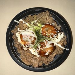 Matsuzaka-Tei - Pearl City - Mini Takoyaki Beef Rice Bowl
