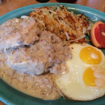 Geraldine's Counter - Biscuits and  gravy. Just ok. - American Near Me - Seattle, Washington