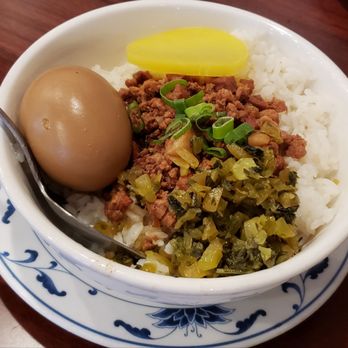 Wang Dynasty - Taiwanese minced pork on rice - Chinese Near Me - Bethesda, Maryland Wang Dynasty - Taiwanese minced pork on rice - Chinese Near Me - Bethesda, Maryland