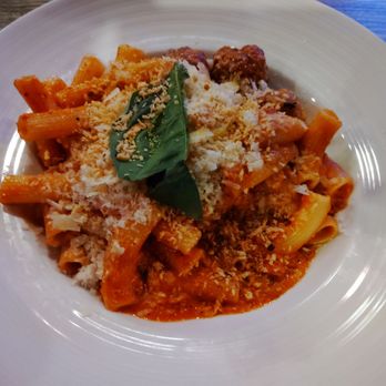 Old Vegas Lounge - Rigatoni ala vodka! W/ meatballs  Well asked to add but delicious - Breakfast & Brunch Near Me - Las Vegas, Nevada