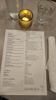 Menu photo 7 Georgie's Georgetown, TX