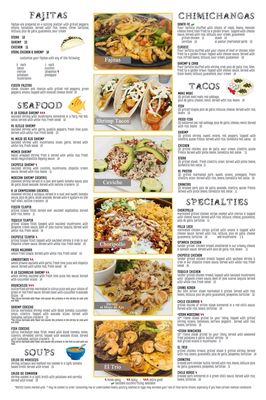 Menu photo 2 Fiesta Mexican Restaurant North Liberty, IA Menu photo 2 Fiesta Mexican Restaurant North Liberty, IA