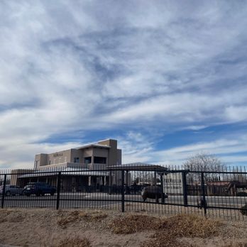 FARMesilla - Parking area overlooking the outdoor patio and FARMesilla - Farmers Market Near Me - Mesilla, New Mexico