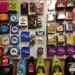Hamburg Music Center - Guitar access. wall