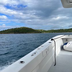 Seas the Day Charters - On the boat in one of the coves we snorkeled