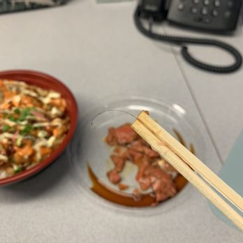 Honolulu Sushi - Crunch bowl with HAIR - Sushi Bars Near Me - Honolulu, Hawaii Honolulu Sushi - Crunch bowl with HAIR - Sushi Bars Near Me - Honolulu, Hawaii