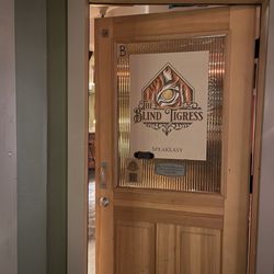 Blind Tigress - Great drinks behind this door