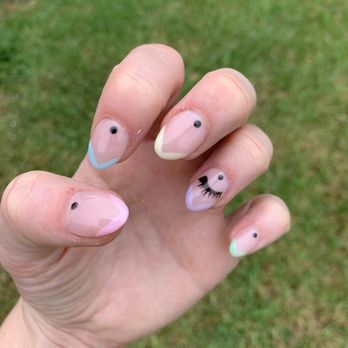 Le's Nails Hi - Acrylic pastel French tip - Nail Salons Near Me - Port Allen, Louisiana Le's Nails Hi - Acrylic pastel French tip - Nail Salons Near Me - Port Allen, Louisiana