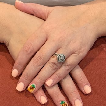 Hello Nail Spa - My perfect pineapple designs, suggested by Connie - Nail Salons Near Me - Royal Palm Beach, Florida Hello Nail Spa - My perfect pineapple designs, suggested by Connie - Nail Salons Near Me - Royal Palm Beach, Florida