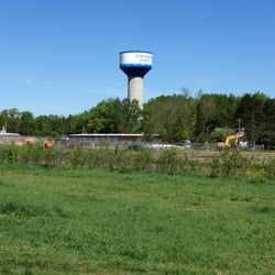 Point Dog Park - Dog park with Stevens Point water tower
