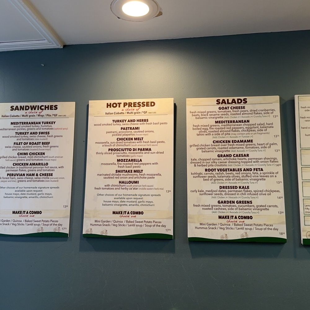 The Picnic Basket - Menu - Cafes Near Me - New York, New York