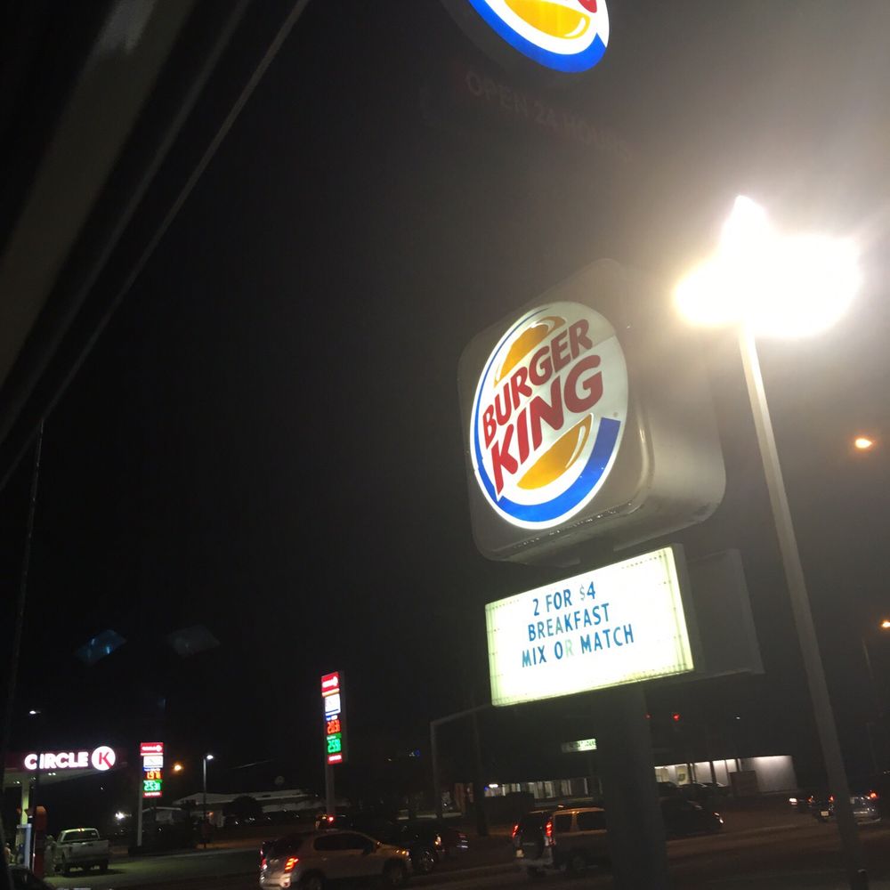 Burger King - Burger King sign - Burgers Near Me - Zachary, Louisiana