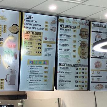 Nash and Smashed - Menu board - Burgers Near Me - Denton, Maryland Nash and Smashed - Menu board - Burgers Near Me - Denton, Maryland