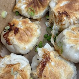 Pan Fried Pork Dumplings