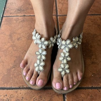 Chic Nails & Lashes - Hard to take pictures of my pedicure, next time will be better picture - Nail Salons Near Me - Los Angeles, California Chic Nails & Lashes - Hard to take pictures of my pedicure, next time will be better picture - Nail Salons Near Me - Los Angeles, California