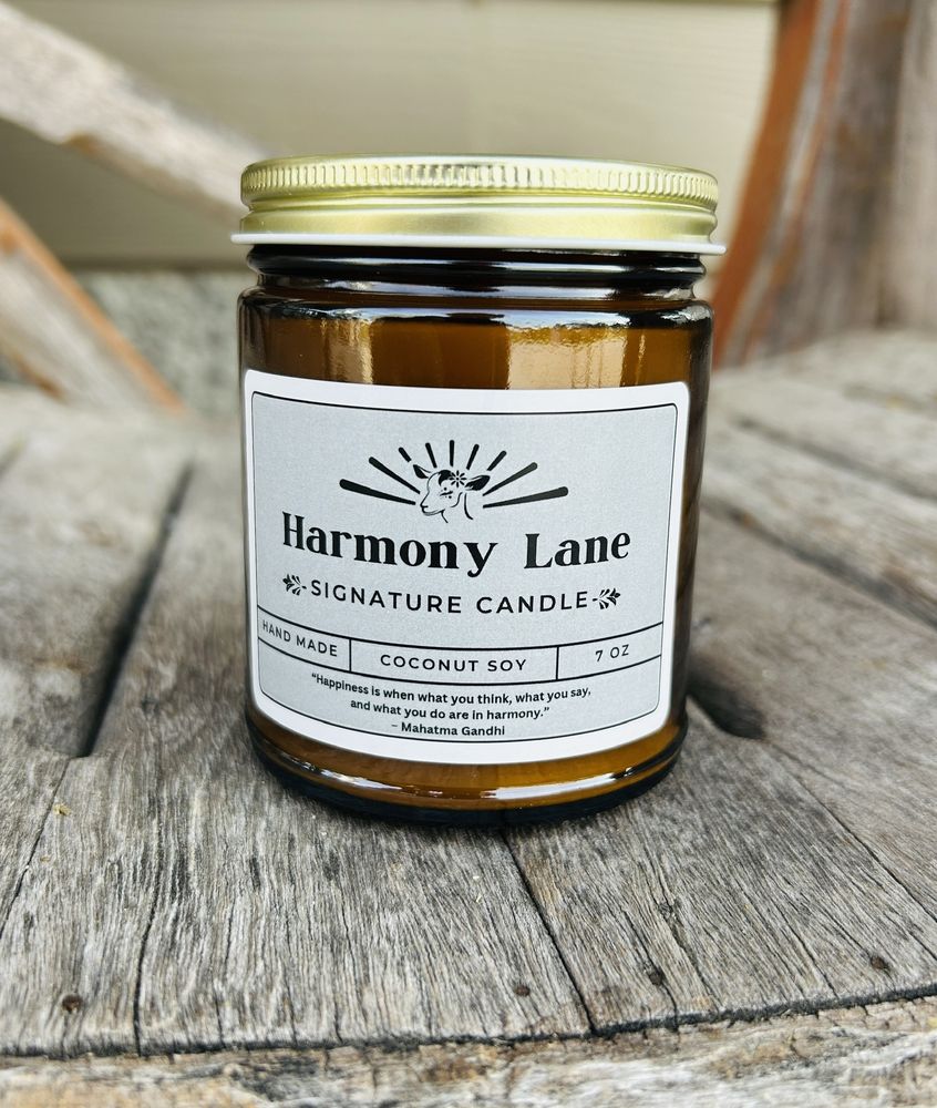 Harmony Lane Farm and Creamery Logo