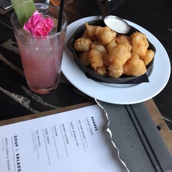 Madison's - Cheese curds and the drink special - New American Near Me - Madison, Wisconsin
