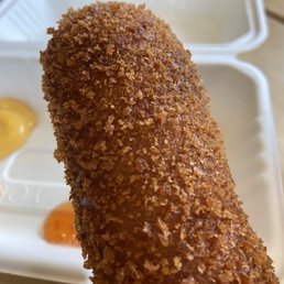 Sausage Mozarella Corn Dog Sausage Mozarella Corn Dog