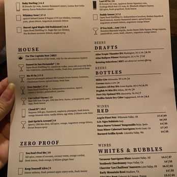 Salt - Menu - Bars Near Me - Arlington, Virginia Salt - Menu - Bars Near Me - Arlington, Virginia