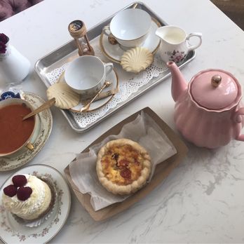 Triple Crown Bakery - Tea for two + soup, quiche & mini cheesecake - Bakeries Near Me - Franklin, Tennessee