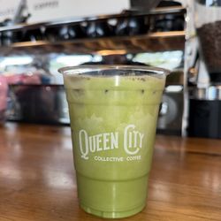 Queen City Collective Coffee - Lavender Matcha Latte