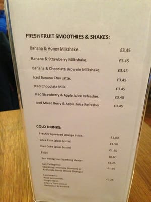 Menu photo 3 'The Black Lab' Coffee House London, XGL Menu photo 3 'The Black Lab' Coffee House London, XGL