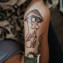 Mushroom girl