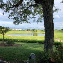 18th hole view from patio 18th hole view from patio