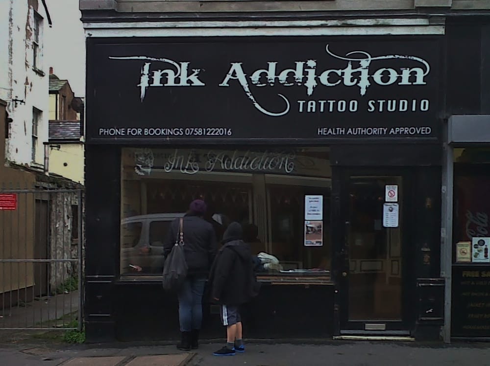 INK ADDICTION Updated June 2024 8 Russell Road, Rhyl, Denbighshire