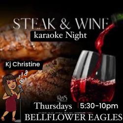 Fraternal Order of Eagles - Dinner and karaoke Thursdays With kj Christine 6-20pm