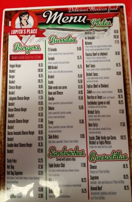Menu photo 5 Lupita's Place Fort Davis, TX Menu photo 5 Lupita's Place Fort Davis, TX
