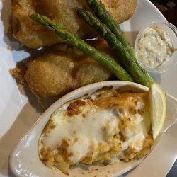 Trappers Turn - 2-piece cod with loaded scalloped potatoes