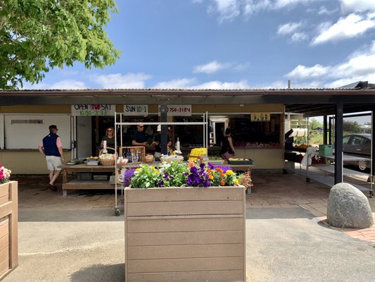 The Vegetable Shop at Chino Farm by null