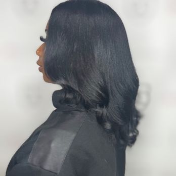 Mikas Beauty Services - Silk press on Natural hair - Hair Stylists Near Me