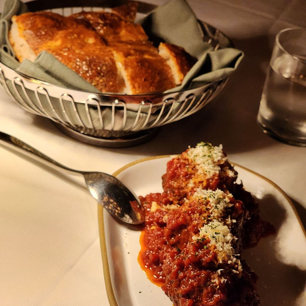 Tucci - Foccacia & Meatballs Foccacia had a nice texture. And, the meatballs were well seasoned, moist, and our kids loved them. - Cocktail Bars Near Me - New York, New York Tucci - Foccacia & Meatballs Foccacia had a nice texture. And, the meatballs were well seasoned, moist, and our kids loved them. - Cocktail Bars Near Me - New York, New York