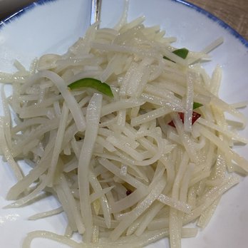 Shang Cafe - Light stir fired shredded potatoes. Not that heavy carb as you may think. - Chinese Near Me - Fremont, California Shang Cafe - Light stir fired shredded potatoes. Not that heavy carb as you may think. - Chinese Near Me - Fremont, California
