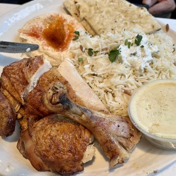 Olive Pit Grill -  Brea - Roasted Half Chicken. - Greek Near Me - Brea, California