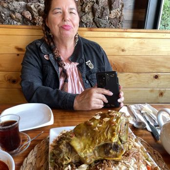 Sumer Nights - Lamb shank- their iconic dish- can cut it with a fork-- feeds 2-3! - Mediterranean Near Me - Sacramento, California Sumer Nights - Lamb shank- their iconic dish- can cut it with a fork-- feeds 2-3! - Mediterranean Near Me - Sacramento, California