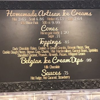 Scoops Ice Cream - Menu - Ice Cream & Frozen Yogurt Near Me - Mississauga, Ontario Scoops Ice Cream - Menu - Ice Cream & Frozen Yogurt Near Me - Mississauga, Ontario