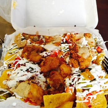 Cantina Fresh Mex Grill - Fish Nachos. Don't forget to grab mango salsa to complete this! - Tex-Mex Near Me - Hialeah, Florida Cantina Fresh Mex Grill - Fish Nachos. Don't forget to grab mango salsa to complete this! - Tex-Mex Near Me - Hialeah, Florida