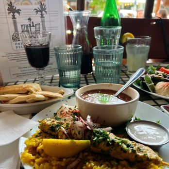 La Mediterranee - Chicken Kebab Lunch - Mediterranean Near Me - Berkeley, California