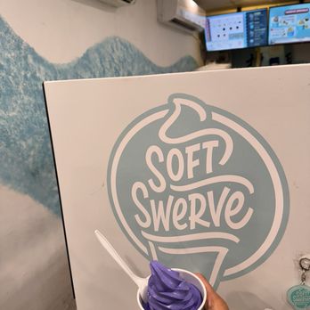Soft Swerve - Ube (Purple Yam) Ice Cream Cup - Ice Cream & Frozen Yogurt Near Me - New York, New York Soft Swerve - Ube (Purple Yam) Ice Cream Cup - Ice Cream & Frozen Yogurt Near Me - New York, New York