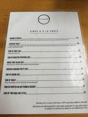 Menu photo 2 Brunch Paso Robles, CA Menu photo 2 Brunch Paso Robles, CA