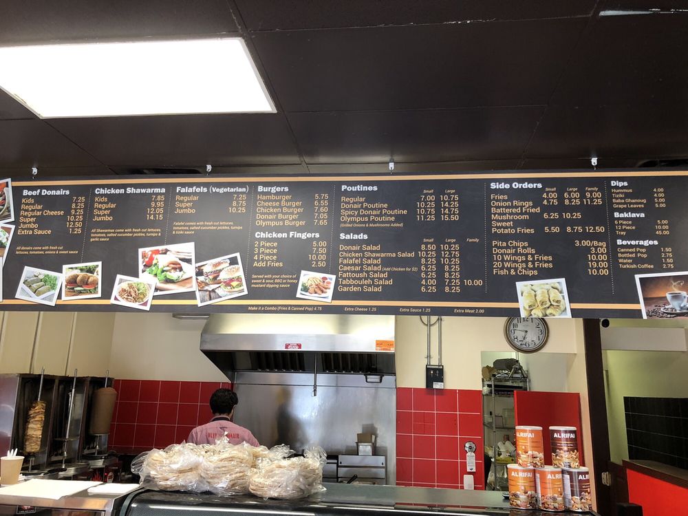 OLYMPUS BURGER AND DONAIR Updated August 2024 20 Photos & 12