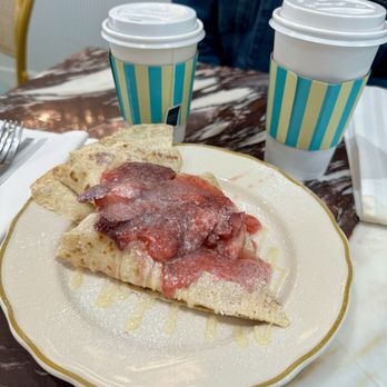 Le Petit Bleu - Strawberry & Bavarian crepe - Creperies Near Me - New Orleans, Louisiana Le Petit Bleu - Strawberry & Bavarian crepe - Creperies Near Me - New Orleans, Louisiana