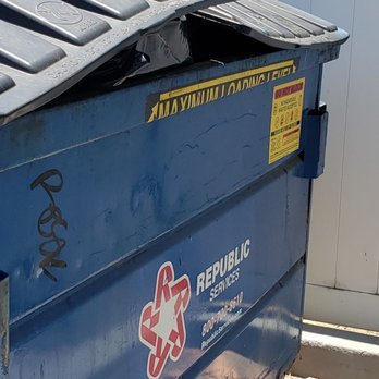 Temco Logistics - Over loaded dumpsters by delivery driver. - Couriers & Delivery Services Near Me - Pomona, California